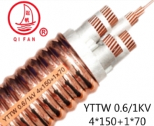 起帆矿物绝缘防火电缆 规格型号BTTZ BTLY BBTRZ NG-A YTTW